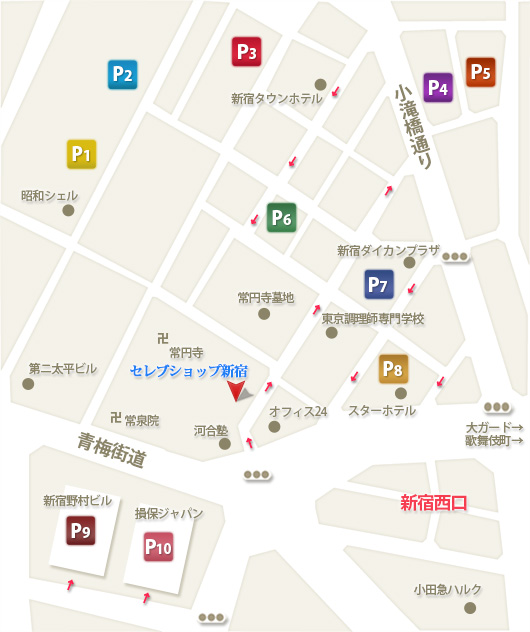 �p�[�L���O�}�b�v